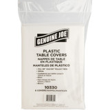 Genuine Joe 10330CT Genuine Joe Plastic Round Tablecovers