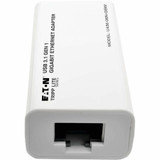 Tripp Lite by Eaton U436-06N-GBW Tripp Lite by Eaton USB-C to Gigabit Network Adapter, Thunderbolt 3 Compatibility - White Tripp Lite by Eaton U436-06N-GBW Tripp Lite by Eaton USB-C to Gigabit Network Adapter, Thunderbolt 3 Compatibility - White