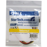 StarTech.com LP4SATAFM6IN StarTech.com 6in SATA to LP4 Power Cable Adapter - F/M StarTech.com LP4SATAFM6IN StarTech.com 6in SATA to LP4 Power Cable Adapter - F/M