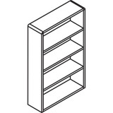 Lorell 34317 Lorell Chateau Series Bookshelf Lorell 34317 Lorell Chateau Series Bookshelf