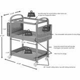 Lorell 45654 Lorell Mobile File Cart Lorell 45654 Lorell Mobile File Cart