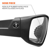 Tenacious Holdings, Inc Skullerz 50400 Skullerz Odin Clear Lens Safety Glasses