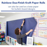 Dixon Ticonderoga Company Dixon 63170 Rainbow Kraft Colored Kraft Duo-Finish Kraft Paper