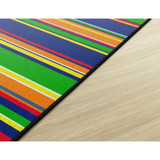 Flagship Carpets, LLC Flagship Carpets FE40722A Flagship Carpets Basics Stripes Classroom Rug