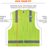 Tenacious Holdings, Inc GloWear 24023 GloWear 8249Z Type R Class 2 Economy Surveyors Vest