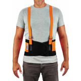 Tenacious Holdings, Inc Ergodyne 11885 Ergodyne ProFlex 100HV Economy Hi-Vis Back Brace