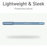 TOPS Products Pentonic PEN13085 Pentonic Frosted Barrel Ballpoint Pens