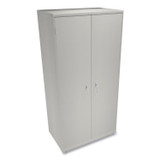 HON COMPANY SC2472Q Assembled Storage Cabinet, 36w x 24.25d x 71.75h, Light Gray