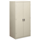 HON COMPANY SC2472Q Assembled Storage Cabinet, 36w x 24.25d x 71.75h, Light Gray