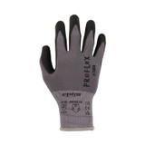 TENACIOUS HOLDINGS, INC. ergodyne® 10364 ProFlex 7000 Nitrile-Coated Gloves Microfoam Palm, EN388: 4121A, 9" Long, Large, Gray, 12 Pairs