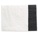HOFFMASTER 210130 Cellutex Table Covers, Tissue/Polylined, 54" x 108", White, 25/Carton