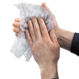 GO-JO INDUSTRIES GOJO® 639606EA Scrubbing Towels, Hand Cleaning, 2-Ply, 10.5 x 12, Fresh Citrus, Silver/Yellow, 72/Bucket