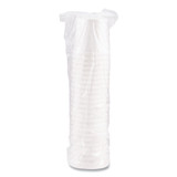 DART SOLO® H4165U Flexstyle Double Poly Paper Containers, 16 oz, White, Paper, 25/Pack, 20 Packs/Carton