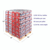 CRYSTAL GEYSER WATER CO 24514 Alpine Spring Water, 16.9 oz Bottle, 24/Carton, 84 Cartons/Pallet