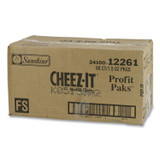 KEEBLER COMPANY Cheez-It® SUB12261 Baked Snack Crackers, 1.5 oz Bag, 60/Carton