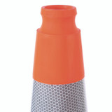 TATCO 25960 Traffic Cone, 14.5 x 1 x 36, Orange/Silver