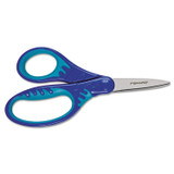 FISKARS MANUFACTURING CORP 194230-1001 Kids Softgrip Scissors, Left/Right Handed, Pointed Tip, 5" Long, 1.75" Cut Length, Randomly Assorted Handle Color