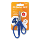 FISKARS MANUFACTURING CORP 194230-1001 Kids Softgrip Scissors, Left/Right Handed, Pointed Tip, 5" Long, 1.75" Cut Length, Randomly Assorted Handle Color