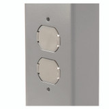 GLOBAL INDUSTRIAL 183179 Standard Duty Butcher Block Top Adjustable Height Workbench, 2,000 lbs, 96 x 36 x 30.88 to 36.88, Maple/Gray