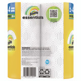PROCTER & GAMBLE Bounty® 14019 Essentials Select-A-Size Kitchen Roll Paper Towels, 2-Ply, White, 108 Sheets/Roll, 2/Pack, 8 Packs/Carton