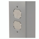 GLOBAL INDUSTRIAL 183169 Standard Duty Butcher Block Top Adjustable Height Workbench, 2,000 lbs, 72 x 36 x 30.88 to 36.88, Maple/Gray