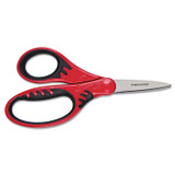 FISKARS MANUFACTURING CORP 194220-1001 Kids Softgrip Scissors, Right Handed, Rounded Tip, 5" Long, 1.75" Cut Length, Straight Handle, Randomly Assorted Handle Color