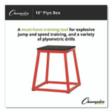 CHAMPION SPORT Sports PXB18 Plyo Box, 18" h, 18 x 18 Base