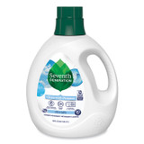SEVENTH GENERATION 45065CT Natural Liquid Laundry Detergent, Fragrance Free, 135 oz Bottle, 4/Carton