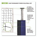 CHAMPION SPORT Sports VN600 Tournament Power Volleyball Net, 32 ft x 3 ft