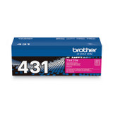 BROTHER INTL. CORP. TN431M TN431M Toner, 1,800 Page-Yield, Magenta