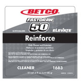 BETCO CORPORATION 16834700 Reinforce FastDraw Floor Cleaner and Protectant, Lemon Scent, 2 L Bottle, 4/Carton