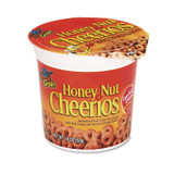 GENERAL MILLS SN13898 Honey Nut Cheerios Cereal, Single-Serve 1.8 oz Cup, 6/Pack