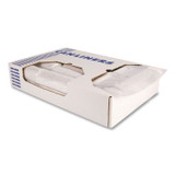 HERITAGE H6036HC Linear Low-Density Can Liners, 30 gal, 0.65 mil, 30" x 36", Clear, 250/Carton