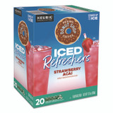KEURIG DR PEPPER The Original Donut Shop® 0237 ICED Refreshers K-Cup Pods, Strawberry Acai, 20/Box