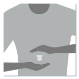 DART 100PC Conex Complements Portion/Medicine Cups, 1 oz, Plastic, Clear, 125/Bag, 20 Bags/Carton