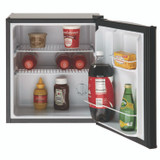 AVANTI AR17T3S 1.7 Cu. Ft. All Refrigerator, Stainless Steel/Black
