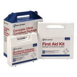 FIRST AID ONLY, INC. 228-CP First Aid Kit for 50 People, 229 Pieces, ANSI/OSHA Compliant, Plastic Case