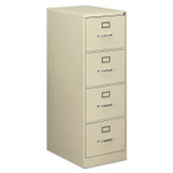 ALERA HVF1952PY Economy Vertical File, 4 Legal-Size File Drawers, Putty, 18" x 25" x 52"