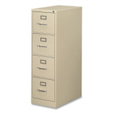 ALERA HVF1952PY Economy Vertical File, 4 Legal-Size File Drawers, Putty, 18" x 25" x 52"