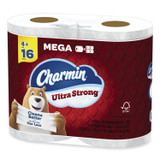 PROCTER & GAMBLE Charmin® 08816PK Ultra Strong Bathroom Tissue, Septic Safe, 2-Ply, White, 242 Sheet/Roll, 4/Pack