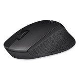 LOGITECH, INC. 910004905 M330 Silent Plus Mouse, 2.4 GHz Frequency/33 ft Wireless Range, Right Hand Use, Black