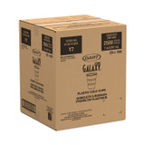 DART Y7 High-Impact Polystyrene Cold Cups, 7 oz, Translucent, 100 Cups/Sleeve, 25 Sleeves/Carton