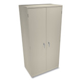 HON COMPANY SC2472L Assembled Storage Cabinet, 36w x 24.25d x 71.75h, Putty