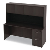 ALERA VA257224ES Alera Valencia Series Credenza Shell, 70.88w x 23.63d x 29.5h, Espresso