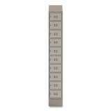 SAFCO PRODUCTS 5519TN Single Continuous Metal Locker Base Addition, 11.7w x 16d x 5.75h, Tan