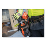 TENACIOUS HOLDINGS, INC. ergodyne® 13659 Arsenal 5555 5" Padded Base Layer Tool Belt, Fits Waist 46" to 58", Polyester, Black