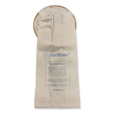 APC FILTRATION INC Janitized® JANPTMV2PK Vacuum Filters Designed to Fit Most Commercial 10 Qt. Backpack Vacs, 10/Pack