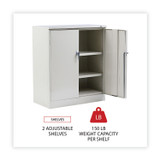 ALERA CM4218PY Assembled 42" High Heavy-Duty Welded Storage Cabinet, Two Adjustable Shelves, 36w x 18d, Putty
