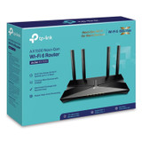 TP LINK USA TP-Link ARCHERAX1500 Archer AX1500 Wireless and Ethernet Router, 5 Ports, Dual-Band 2.4 GHz/5 GHz