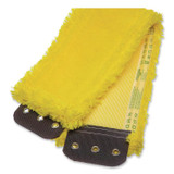 UNGER MM40YPK SmartColor MicroMop 15.0, Microfiber, Heavy-Duty, 16 x 5, Yellow, 5/Pack
